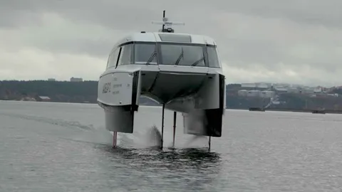 Sweden's electric ferry that can fly