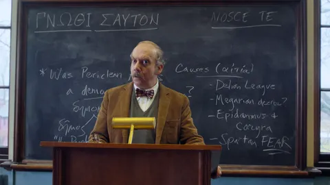 Behind the scenes of Paul Giamatti's new Christmas classic - BBC Reel