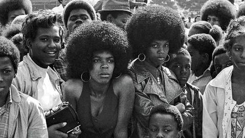 The women of the Black Panther Party