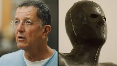 Inside Antony Gormley's studio