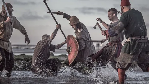A Viking battle brought to life