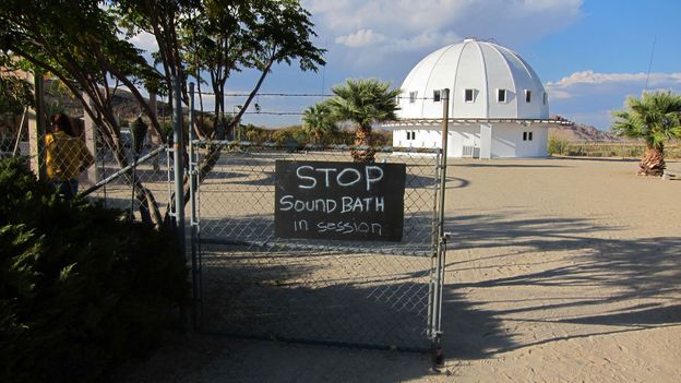 Surround sound baths in California