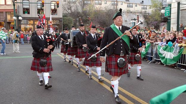 The world’s shortest St Patrick’s parade