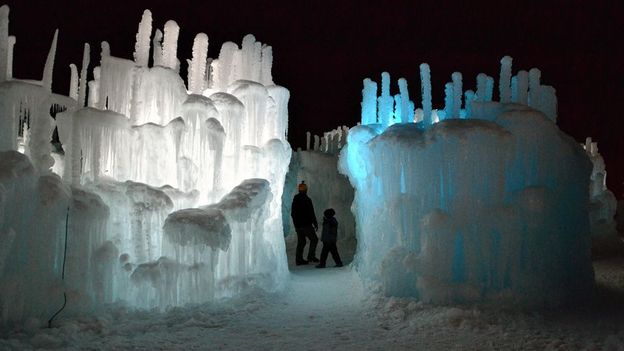 c Travel Two Castles Built Icicle By Icicle