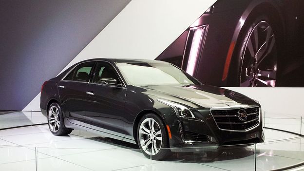 BBC - Autos - Cadillac CTS tries on standard-bearer role