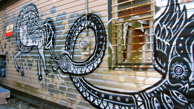 East Vancouver's grungy back streets (Credit: John Lee)