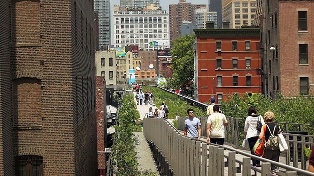 High Line Park in New York 