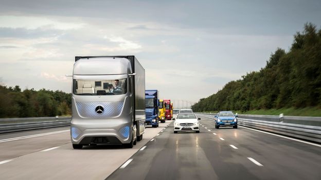 BBC - Autos - Mercedes’ Self-driving Truck