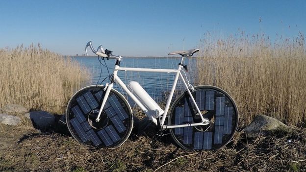 solar bicycle design