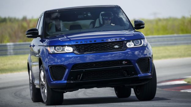 Bbc Autos Range Rover Sport Svr Driving Land Rovers Chameleon