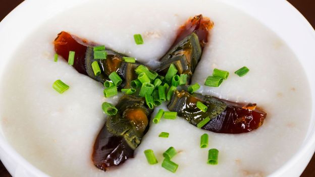A comforting bowl of century egg congee (Credit: Credit: tassapon/iStock)