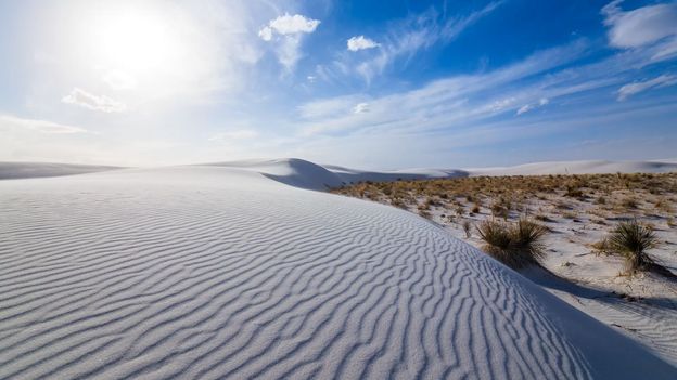 c Earth The Beautiful White Sand Dunes That Should Not Exist