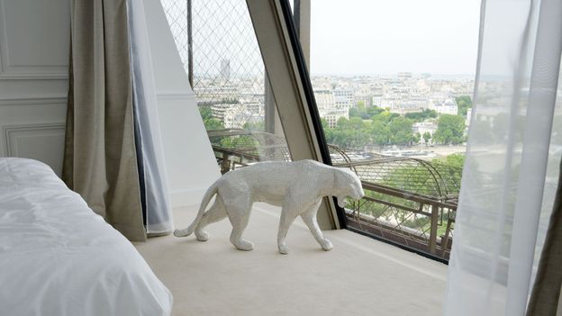 BBC - Travel - A hotel room in the Eiffel Tower?