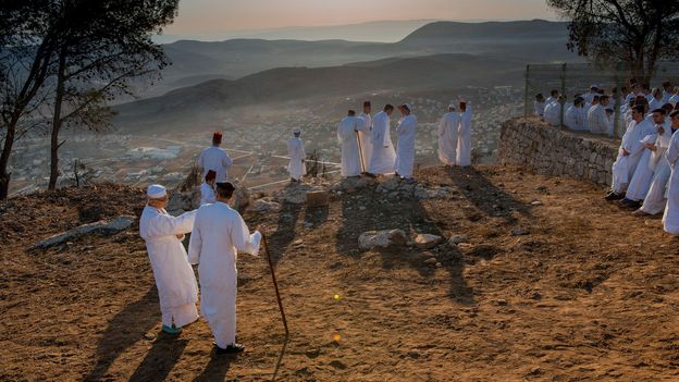 The Samaritans who live on Mount Gerizim try to be a neutral bridge of peace between the Palestinians and the Jews (Credit: Credit: Boris Diakovsky/Alamy)