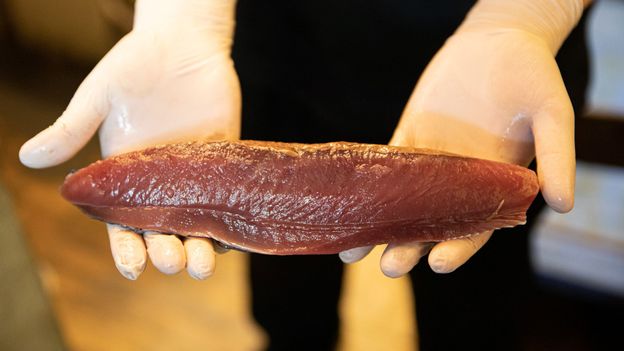 raw tuna