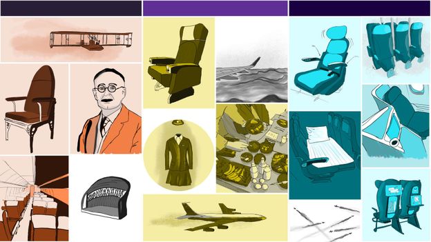 The 106-year history of the dreaded economy airline seat - BBC Worklife