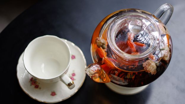 In China, goji berry tea is considered to have many health benefits (Credit: Credit: S_Z/Getty Images)
