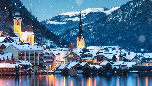 Many believe that Hallstatt is the inspiration behind Frozen's kingdom of Arendelle (Credit: Credit: Borchee/Getty Images)