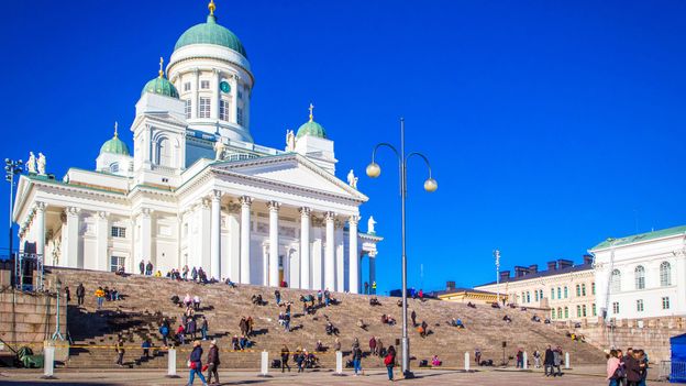 Helsinki’s Lutheran Cathedral is an enduring symbol of the country’s Protestant roots (Credit: Credit: Larisa Shpineva/Getty Images)
