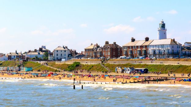 The micronation is located 12km off the coast of Suffolk in the North Sea (Credit: Credit: VictorHuang/Getty Images)