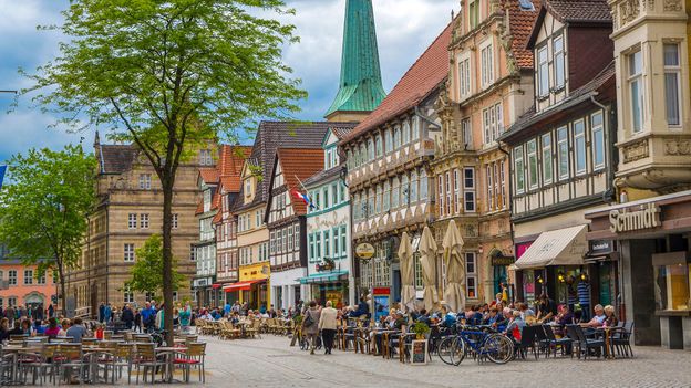 Hamelin, Germany, still looks as though it belongs in a fairy tale (Credit: Credit: Gonzalo Azumendi/Getty Images)