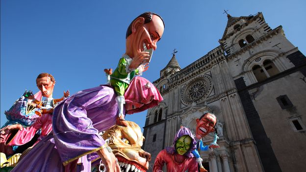 Carnival was a time when religious rules were overturned and people we allowed to indulge (Credit: Credit: EmmePi Travel/Alamy)