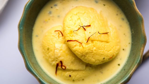 Jaggery can be used to make mouth-watering desserts such as ras malai (Credit: Credit: Subodhsathe/Getty Images) Jaggery can be used to make mouth-watering desserts such as ras malai (Credit: Credit: Subodhsathe/Getty Images)