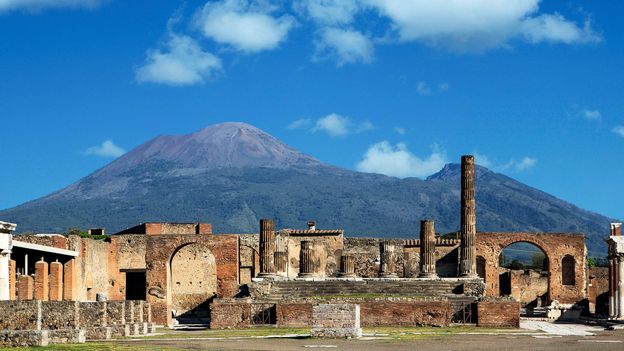 Superheated volcanic gas turned Pompeii into a graveyard in 79 AD (Credit: Credit: Buena Vista Images/Getty Images)
