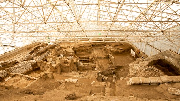 Çatalhöyük is a Neolithic settlement that flourished 9,000 years ago (Credit: Credit: mycan/Getty Images)