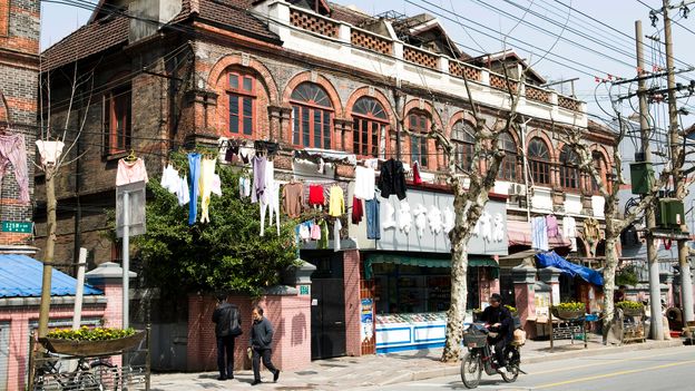Today, many of the buildings from the former Jewish ghetto remain, but Tilanqiao is a decidedly Chinese neighbourhood (Credit: Credit: ullstein bild/Getty Images)