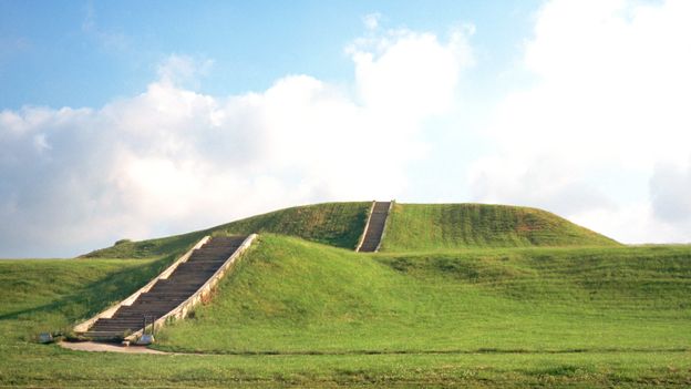 Seventy of Cahokia’s original mounds are protected within the Unesco World Heritage Site (Credit: Credit: Michael S Lewis/Getty Images)