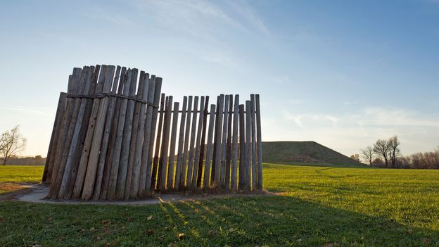 Tall poles aligned with the rising sun measured seasons in Cahokia’s heyday (Credit: Credit: Mostardi Photography/Alamy)