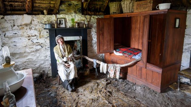 Sheila’s Cottage, named after its last resident in the 1950s, is a historical timepiece (Credit: Credit: Gary Cook/Alamy) Sheila’s Cottage, named after its last resident in the 1950s, is a historical timepiece (Credit: Credit: Gary Cook/Alamy)