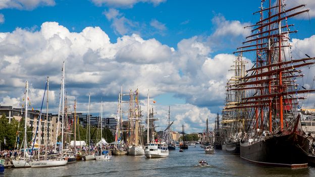 Turku's port was a point of entry for 16th-century ships importing sima and other goods from around the Baltic Sea (Credit: Credit: Steve Weaver/Alamy)