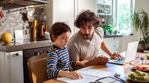 The parents who don't want to go back to the office