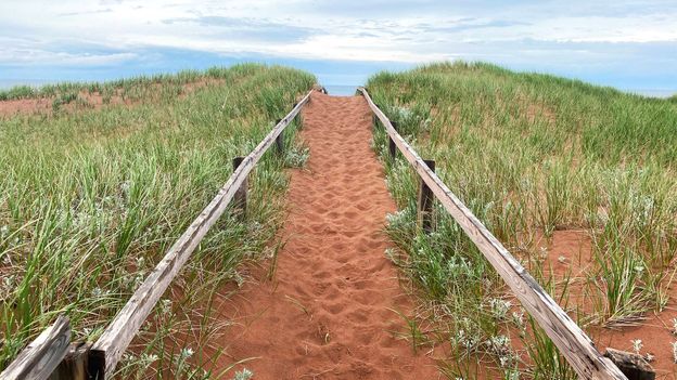 Canada's new 700km island path