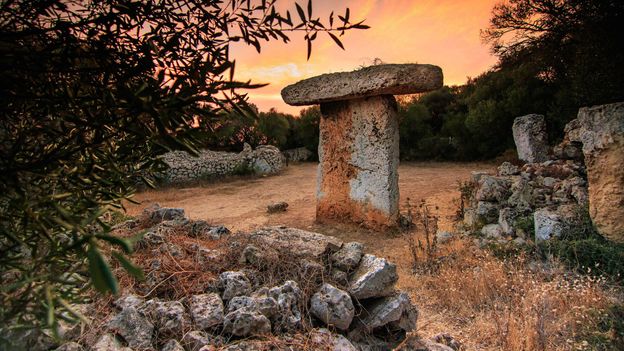Menorca's mysterious 'tables for giants' - BBC Travel