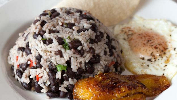 Gallo pinto: Costa Rica rice and beans