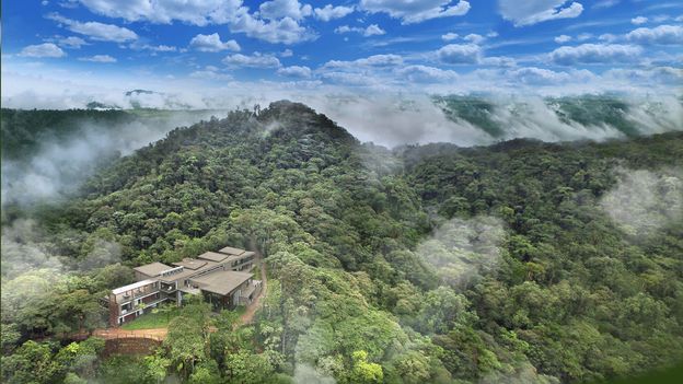 The luxury boutique hotel in the heart of a cloud forest