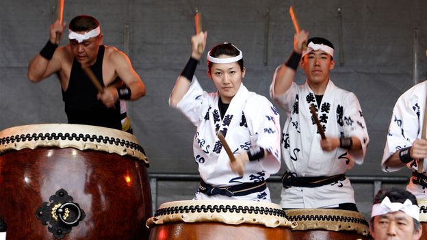 Japan's ancient art of taiko drumming