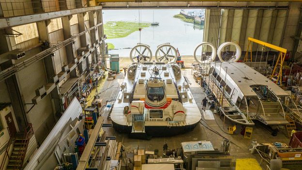 Hovercraft were a quick way to zip across the world's waterways but were noisy and expensive to operate. Could they be about to enjoy a second wind?