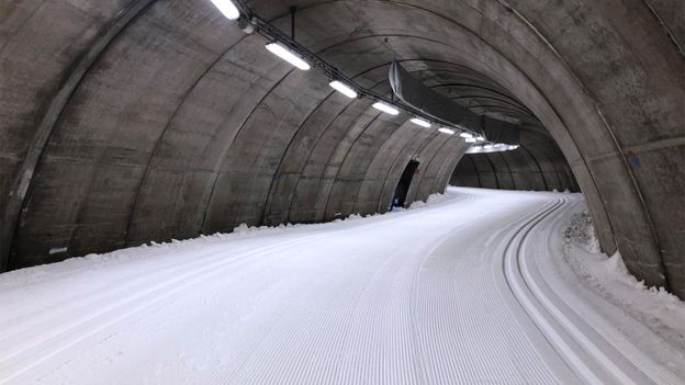 Concrete tunnels and permafrost: How Sweden is future-proofing skiing