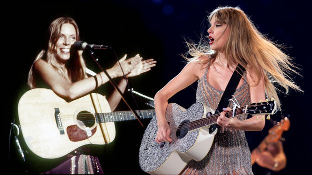 Grammys 2024: How Joni Mitchell forged a path for Taylor Swift