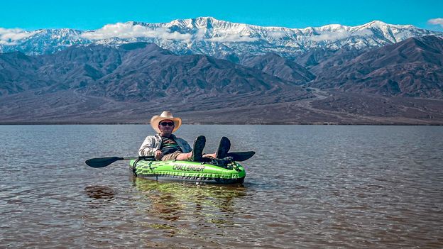 Death Valley, where an ancient lake has re-emerged in the US' driest place