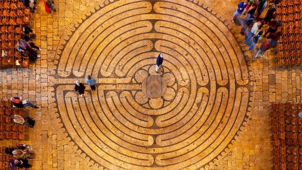 Labyrinth walking: An ancient activity that could help ease anxiety