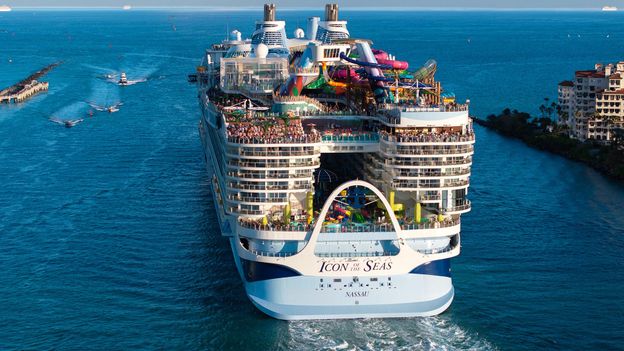 In January, the world's largest cruise ship set sail on its seven-day maiden voyage from the Port of Miami. The vessel, named Icon of the Seas, c