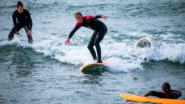 'Cold Hawaii': Denmark's unlikely surf town where old-school fishermen and surfers live in harmony