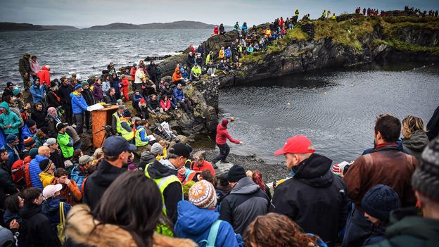 Scotland’s offbeat world championship of stone skimming