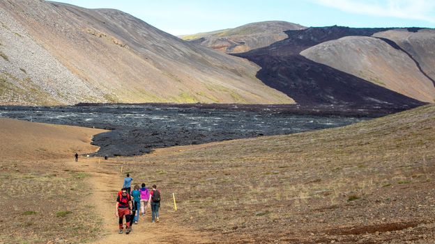 The Icelandic town abandoned to the volcanoes