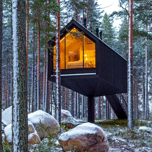 A new book, Cabin Fever, showcases some of the most beautifully-designed cabins and hideaways across the globe (Credit: Cabin Fever, Gestalten)